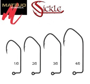 Matzuo sickle Black - 1/0 100ks